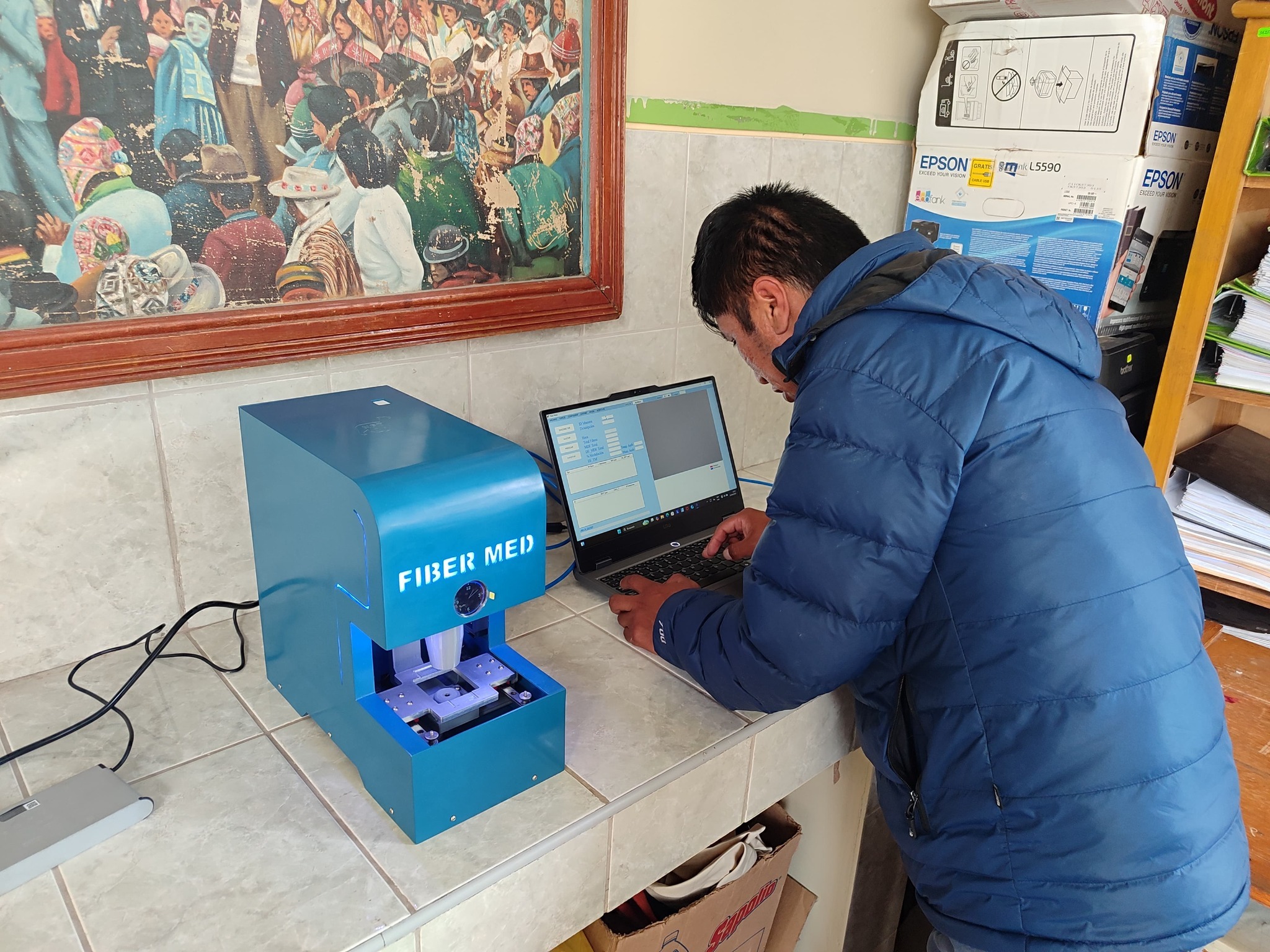 Tecnología peruana Fiber MED para controlar la calidad de fibras animales